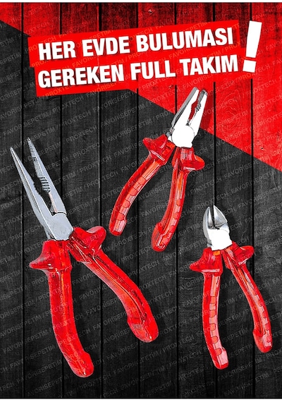 PROXTECH 10 Pcs Full Takım El Aleti Kiti Pense Kombin