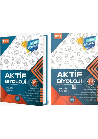 Aktif Öğrenme Tyt Ayt 0 Dan Başlayanlara Biyoloji Seti 2 Kitap