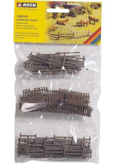 Noch 13095 1/87 Kırsal Çitler Demonte Plastik Maketi