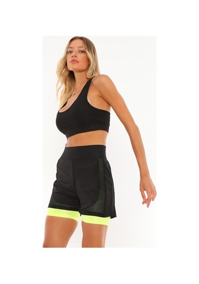 Winmoda34 Deniz Şortu Içten Taytlı Yeşil