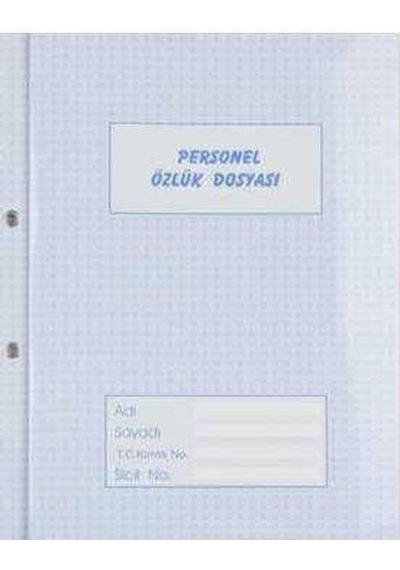 Dilman Personel Özlük Dosyası N11.1127