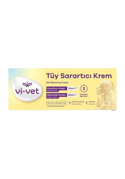 Tüy Sarartıcı Krem Set 70ml+ 35ml