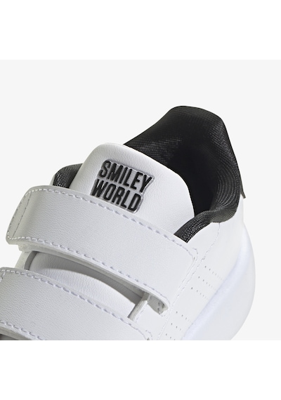 adidas Advantage Smıley Cf I Bebek Beyaz Spor Ayakkabı Ih6257 Beyaz