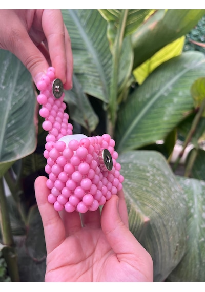 Airpords Kılıfı Pembe