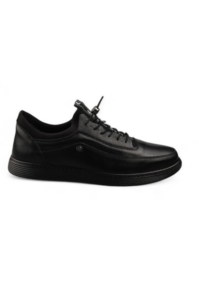 Pierre Cardin 382003 Siyah 45-47 Büyük Numara Erkek Deri Ayakkabı Siyah