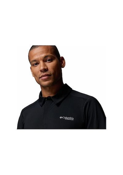 Columbia Diamond Peak Pro Polo Erkek Günlük Polo Tişört 2157181010 Siyah