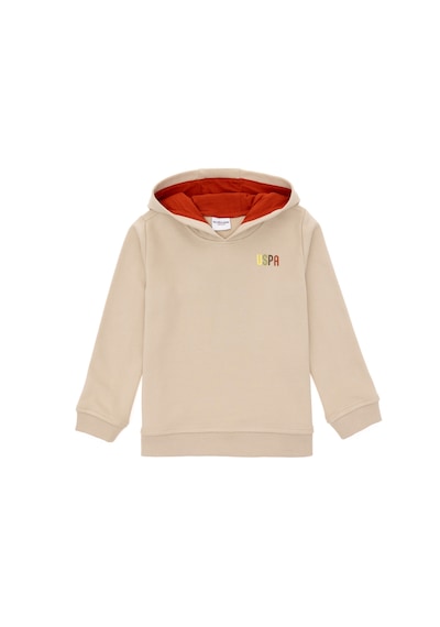 U.S. Polo Assn. Erkek Çocuk Taş Kapüşonlu Sweatshirt 50293489-VR049
