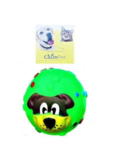 Sesli Güzel Köpek Küçük Irk Ve Yavru Köpek Oyuncağı Top 7 Cm
