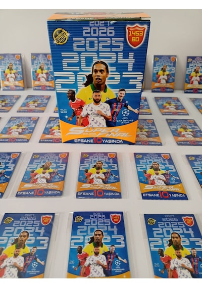 SÜPER FİNAL 2023 FUTBOLCU KARTLARI 200 POŞET 400 KART