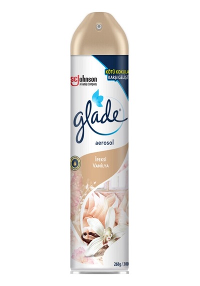 glade Hava Tazeleyici Aerosol Oda Kokusu İpeksi Vanilya