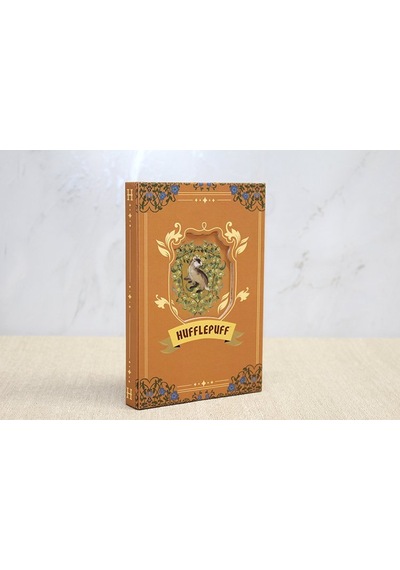 Hufflepuff Temalı Deri Kapaklı Defter - Şık Ve Dayanıklı Not Defteri Diğer