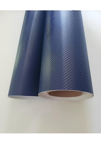 3d Lacivert Tırtıklı Desen Hava Kanallı Folyo 30cm X 152cm