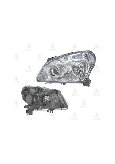 DEPO 215-11B8L-LD-EM Ön Far Sol- Nissan Qashqai 07-09