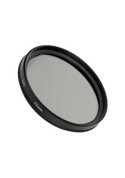 52mm Cpl Polarize Filtre Dairesel Polarizasyon, Yansıma Azaltıcı, Metal Çerçeve