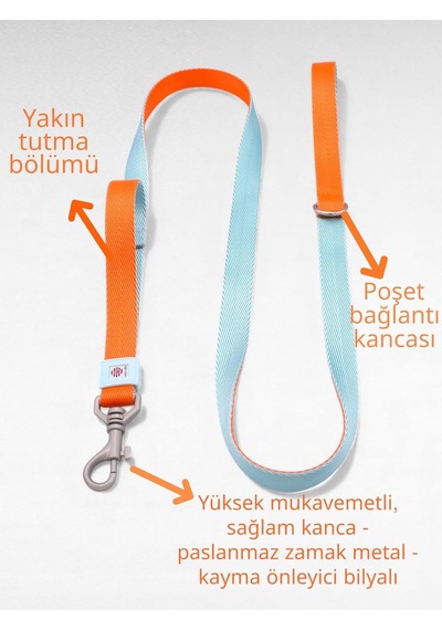 Köpek Tasması, Köpek Gezdirme Askı Kayışı, Sağlam Büyük Ve Orta Irk Köpek Tasması Gezdirme Kayışı Çok Renkli-s