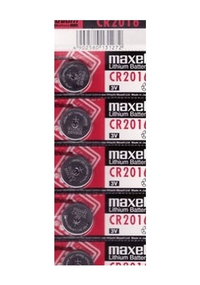 Maxell Cr2016 3v Lityum Düğme Pil 5'li Paket Evimdeyokyok