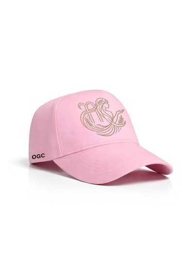 Ogc Başak Burcu Unisex Şapka Pembe