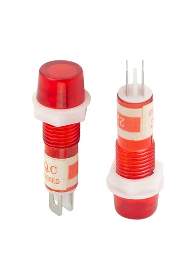 Powermaster Metal 220 V Ledli 8 Mm Sinyal Lambası Ic-225 Çok Renkli
