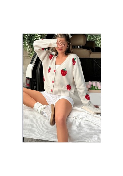Flex Fashıon Kadın Trend Çilek Detaylı Popüler Yumoş Triko Hırka Taş Taş - 731489809 Taş - 731489809 Taş Flex Fashıon Kadın Trend Çilek Detaylı Popüler Yumoş Triko Hırka Taş Taş - 731489809 Taş - 731489809 Taş