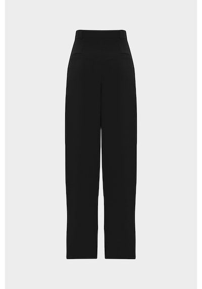 Açelyaokcu Premium Lowry Wide Leg Palazzo Dokuma Pantolon Siyah Açelyaokcu Premium Lowry Wide Leg Palazzo Dokuma Pantolon Siyah