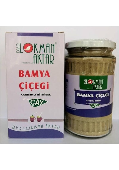 Lokman Aktar Bamya Çiçeği Karışımlı Bitkisel Çay 130 G