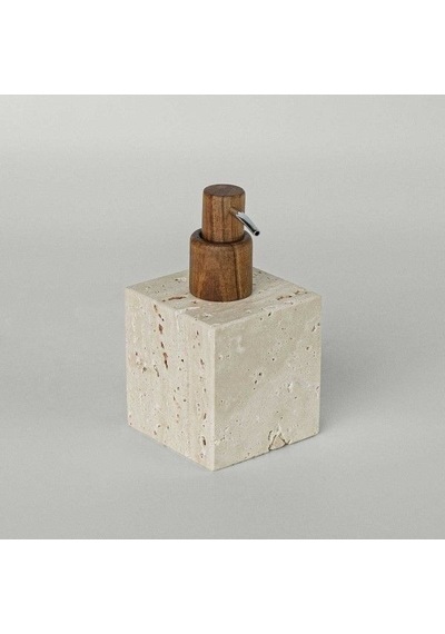 Linens Marble 8,3x8,3x15,2 Cm Sıvı Sabunluk Çok Renkli