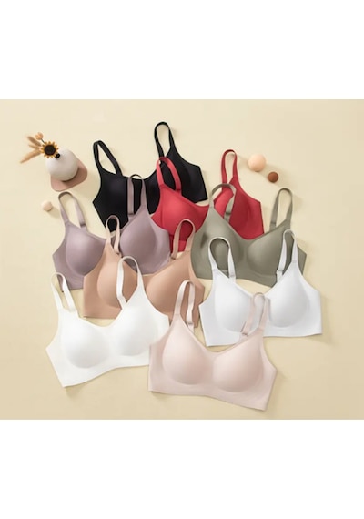 Pae Hafif Dikişsiz Hiç Yok Hissi Veren Iz Yapmaz Lazer Sütyen Siyah