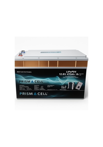 Prismacell 12.8v 470ah Lifepo4 Akü Karavan & Solar