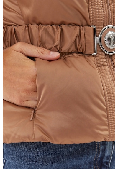 Guess Kadın Mont W3bl19wex12 F1az Bej