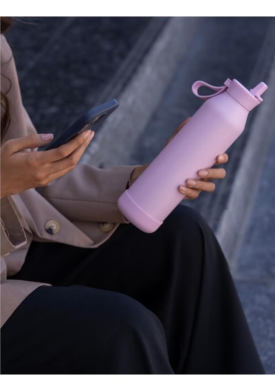 Citron 3 Katmanlı Paslanmaz Çelik Termos Seti 750 Ml - Fondant Pink Pembe