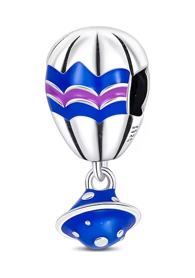 Fubena Saturn Sallantılı Sıcak Hava Balonu Charm Gümüş