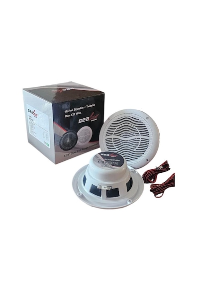 Sealux Marine Hoparlör Su Geçirmez 120w 16,5 Cm