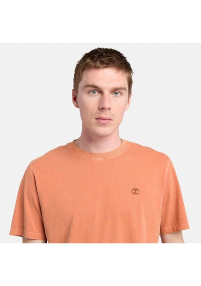 Timberland Dunstan Rıver Garment Dye Short Sleeve T Erkek T-shirt Tb0a5yay8881 Çok Renkli