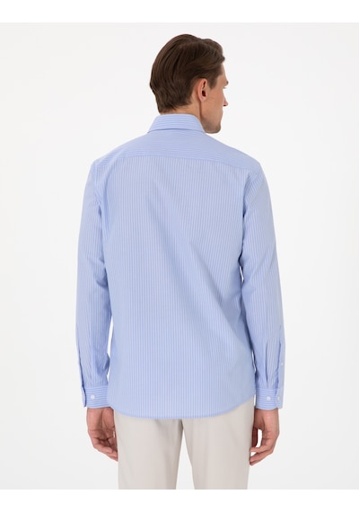 Pierre Cardin Erkek Açık Mavi Gömlek Desenli 50310777-vr003 Açik Mavi