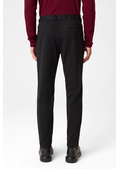 Back And Bond Siyah Slim Fit Takım Pantolon Çok Renkli