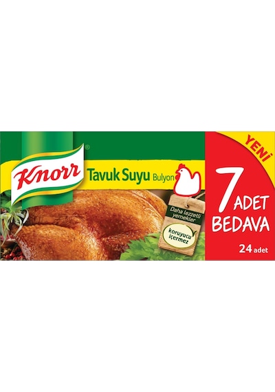 Knorr Tavuk Suyu Bulyon 24'lü 240 G