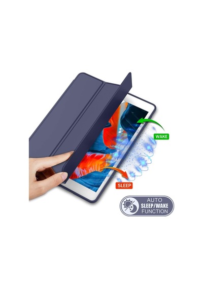 Apple Uyumlu iPad 9. Nesil 10.2" 2021 Kılıf Kalem Bölmeli Smart Case A26