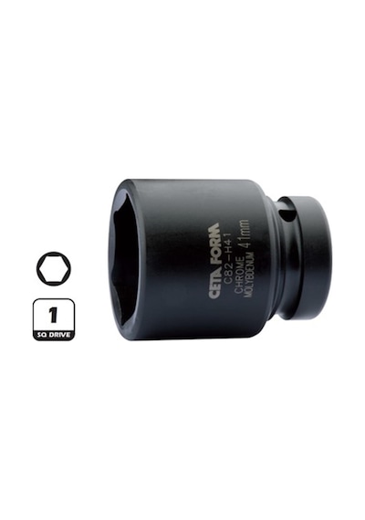 Ceta Form 1"6 Köşe Havalı Lokma Anahtar-32mm C82-h32