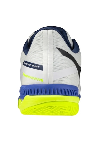 Mizuno Wave Exceed Court Cc Erkek Tenis Ayakkabısı Beyaz / Mavi / Sarı Çok Renkli