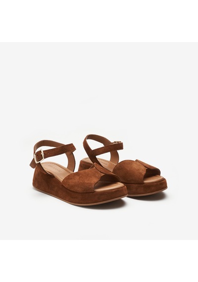 Bruciato Sandalet Kadın 04b2 Frau Suede Platform Sandals