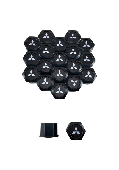 Mitsubishi Uyumlu 19 Mm 20 Li Takım Set Oto Çelik Jant Bıjon Kapağı