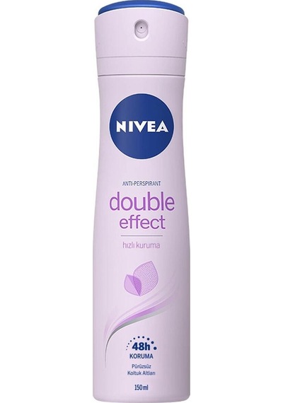 Kadın Sprey Deodorant Double Effect 150ml, 72 Saat Anti-perspirant Ter Koruması,pürüzsüz Koltuk Altı