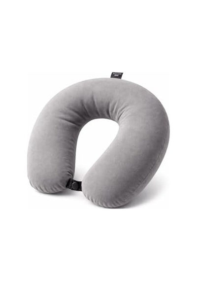 Ergonomik Boyun Ve Seyahat Yastığı Yumuşak Silikon Dolgulu, Çıtçıtlı Ve Yıkanabilir U Yastık Uçak, Araba, Otobüs, Ofis Ve Uzun Yolculuklar İçin Konforlu Boyun Desteği