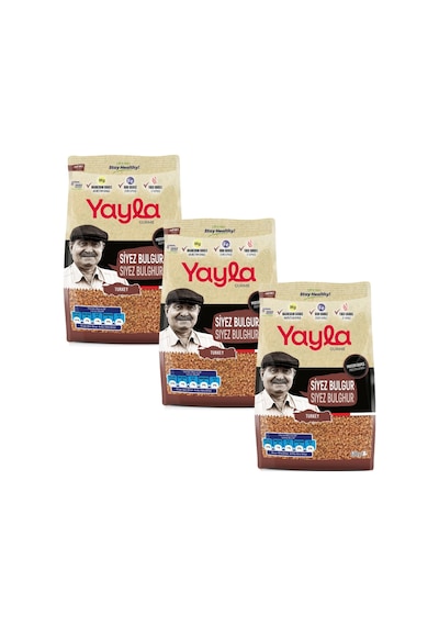 Yayla Gurme Siyez Bulgur 500 Gr X3