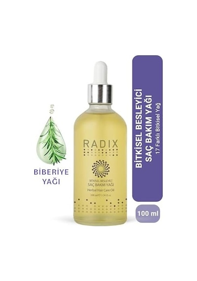 Bitkisel Besleyici Saç Bakım Yağı 100 Ml