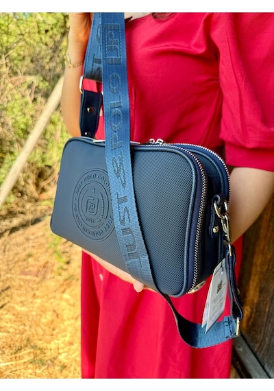 Just Polo Kadın Omuz Çantası Lacivert Düz 32103125