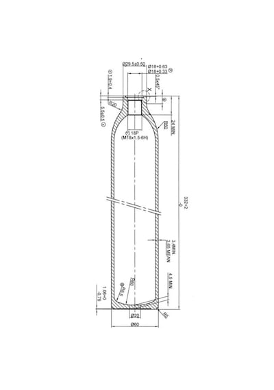 Soda Tüpü 0,6 Ml Dolu Teslim Açık Gri