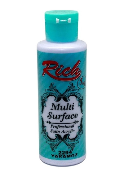 Rich Multi Surface Her Yüzey İçin Akrilik Boya 120 Cc. 2294 Yakamoz Renk