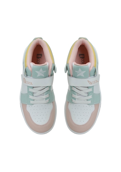 I Cool Corden F Beyaz Kız Çocuk High Sneaker 000000000102714861 Beyaz-mınt