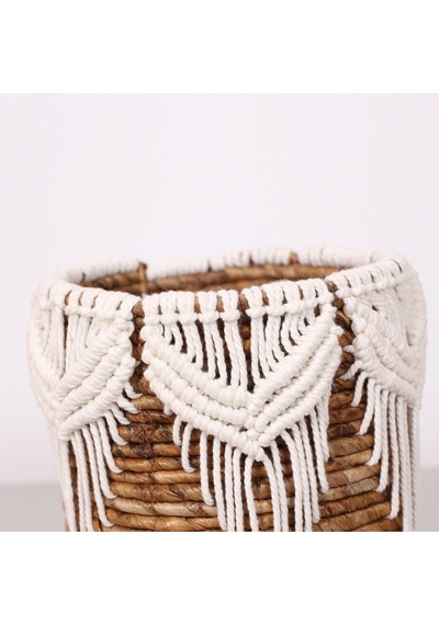 Midas Doğal Abaka 25x20 Cm Saksılık & Saklama Düzenleme Bej